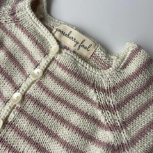 Load image into Gallery viewer, Knitted Striped Cardigan
