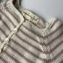 Load image into Gallery viewer, Knitted Striped Cardigan