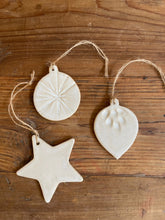 Load image into Gallery viewer, Handmade Ceramic Christmas Decorations