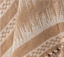 Load image into Gallery viewer, close up of patten on throw