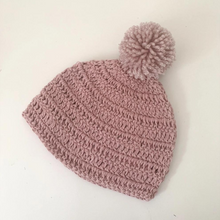 Load image into Gallery viewer, Organic Cotton Baby Bobble Hat
