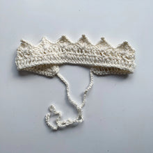 Load image into Gallery viewer, Handmade Knitted Crown Accessory
