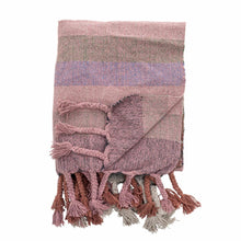 Load image into Gallery viewer, Desire Throw, Rose, Recycled Cotton