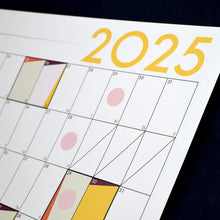 Load image into Gallery viewer, Ebb & Moon 2025 Wall Planner