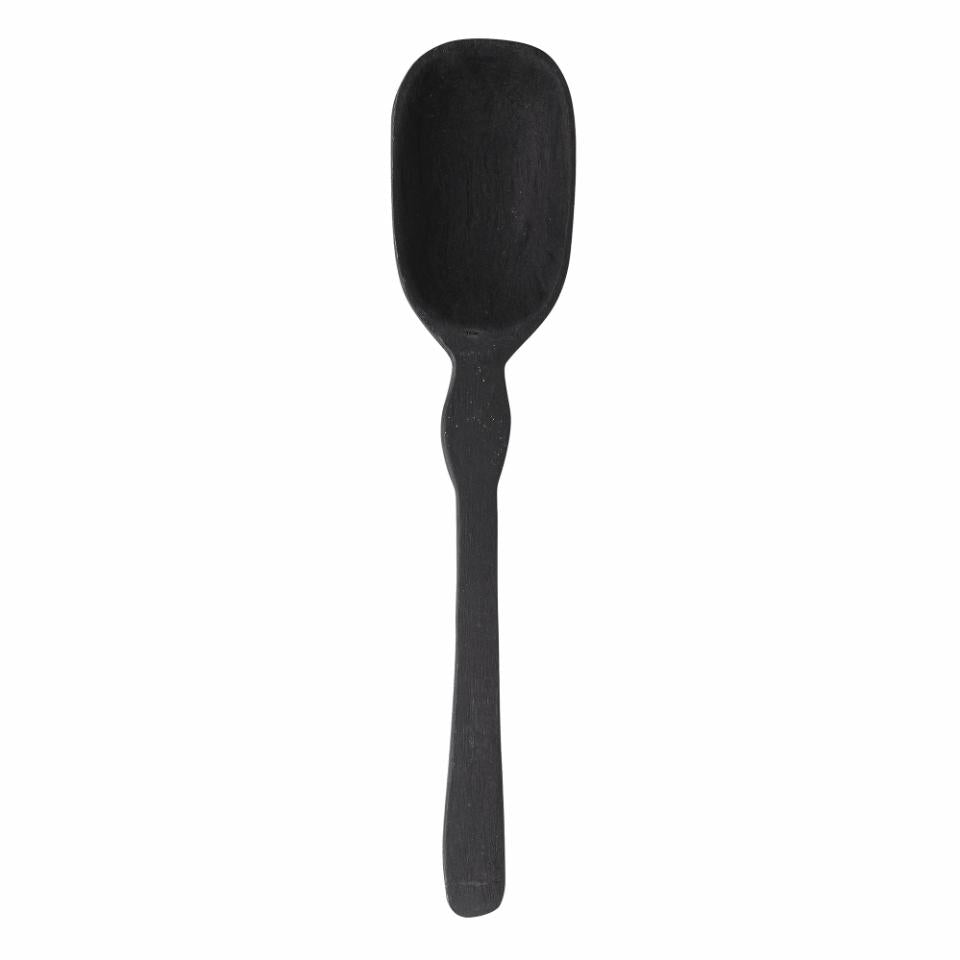Efi Serving Spoon, Black, Acacia