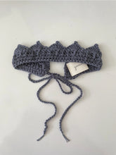 Load image into Gallery viewer, Handmade Knitted Crown Accessory
