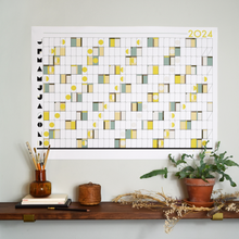 Load image into Gallery viewer, Ebb &amp; Moon 2024 Wall Planner
