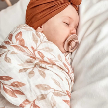 Load image into Gallery viewer, Floral Baby Organic Cotton Muslin Swaddle
