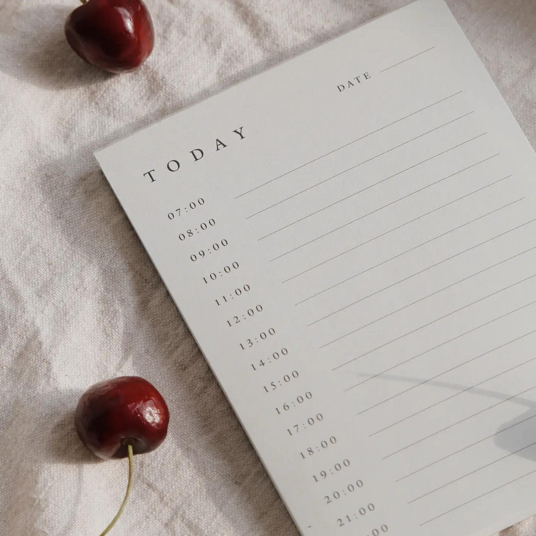 Minimalistic Daily Pocket Planner Notepad