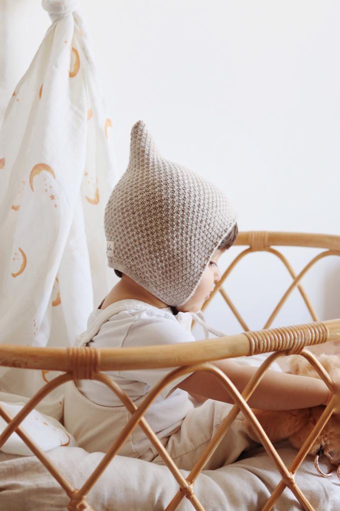 Knitted Pixie Hats For Babies and Toddlers