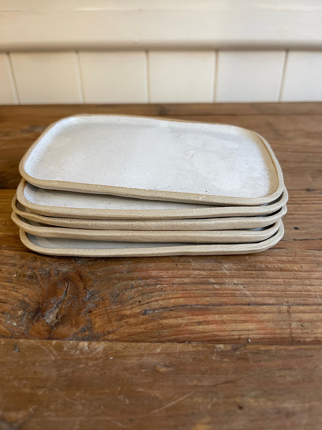 Handmade Ceramic Rectangle Plates