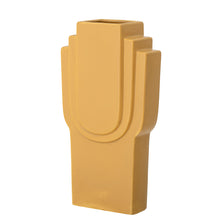 Load image into Gallery viewer, Yellow Stoneware Vase
